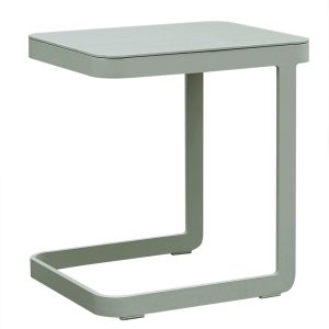 Gardenart sidebord i aluminium. Beige (100536)