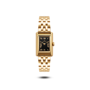 Timeless Gullfarget stål / Sort 18x22mm