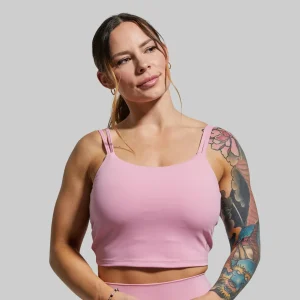 Don’t Get It Twisted Sports Bra (Mystic Pink)