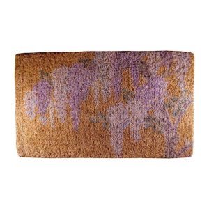 Wisteria, sjarmerende dørmatte med lilla blåregn fra Laura Ashley