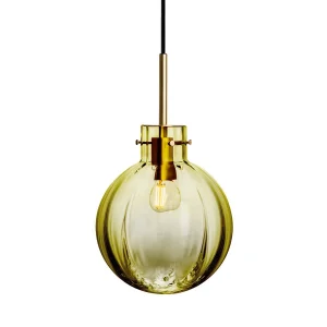 KRYSTALLKULE TAKLAMPE OPTIKK OLIVEN 200MM